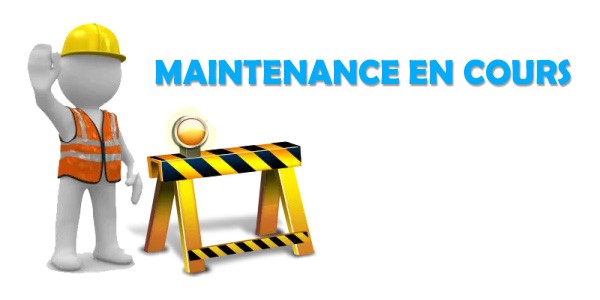 image de maintenance du site